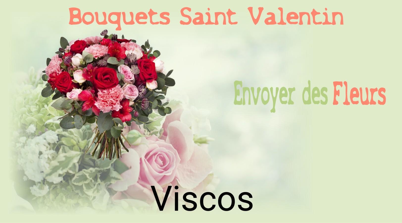 Roses de Saint-Valentin livrées à Viscos
